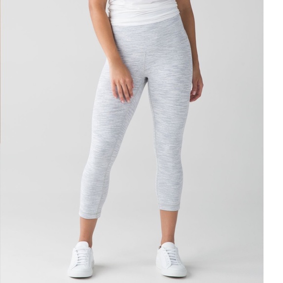 lululemon athletica Pants - lululemon high rise wunder under crop 25”